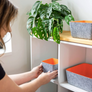 Tapered Felt Storage Bin