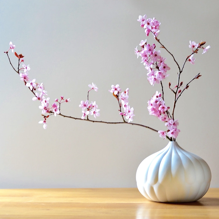 Textured Porcelain Vase