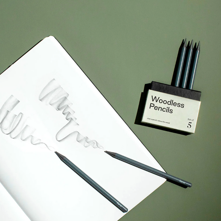 Woodless Graphite Pencils - Set of 5