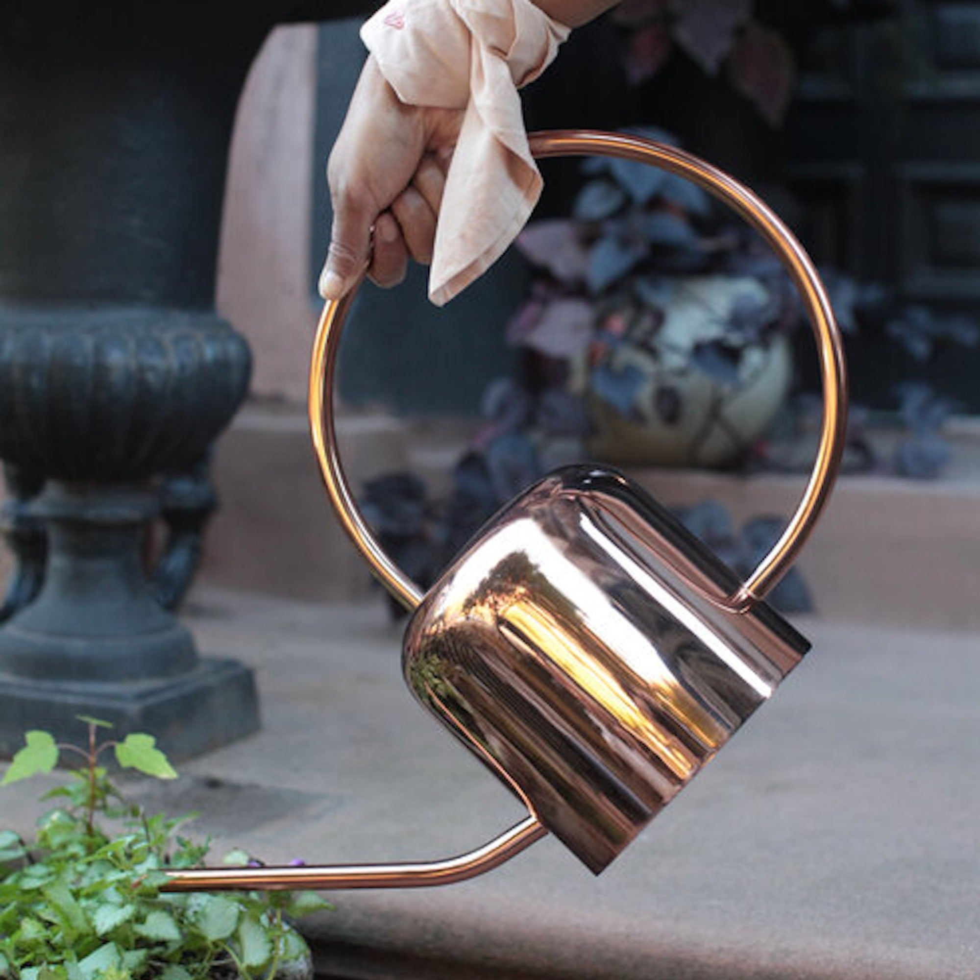small copper watering can for indoor plants Copper Watering Can
