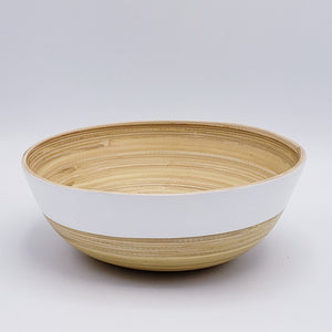 Medium Shallow Bamboo Bowl - Matte