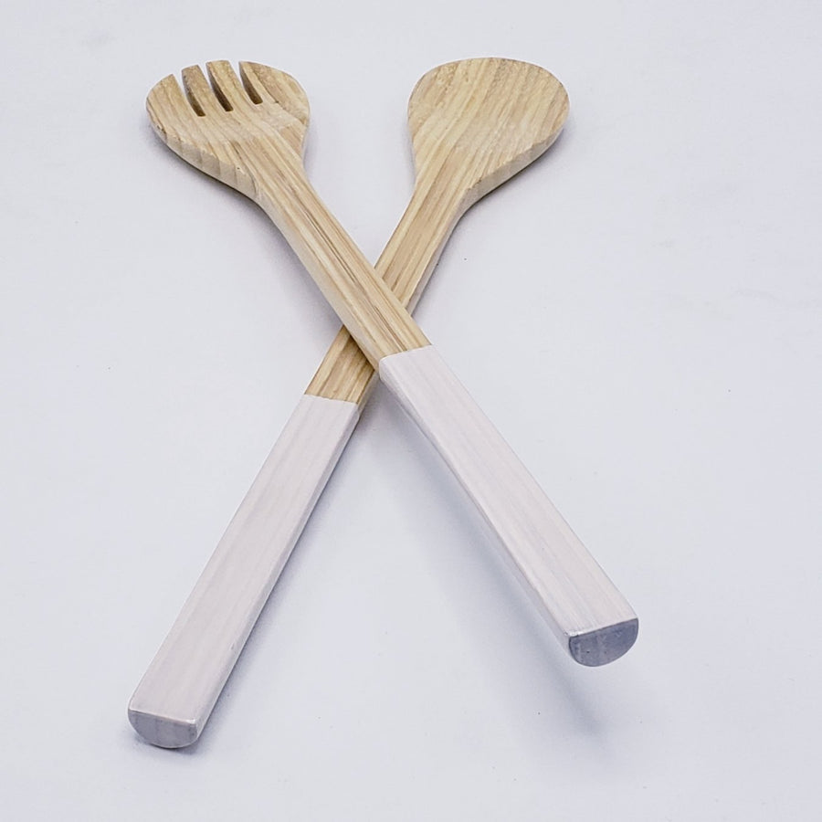 Bamboo Salad Server Set