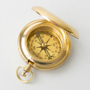 Brass EDC Compass