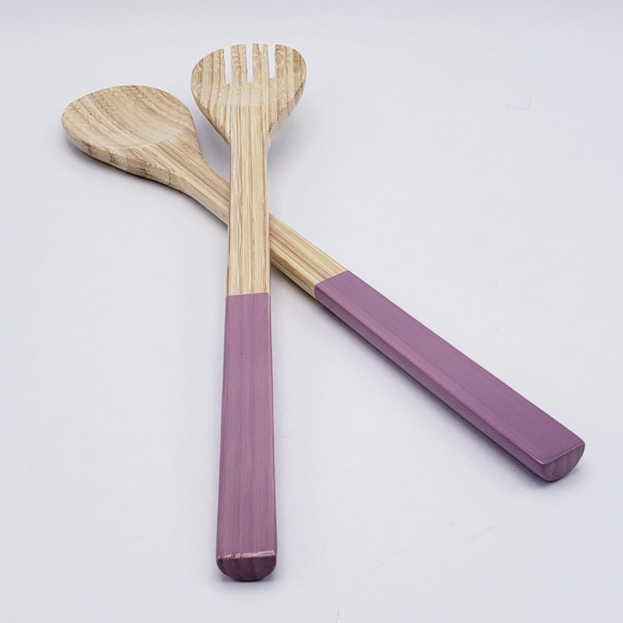 Bamboo Salad Server Set