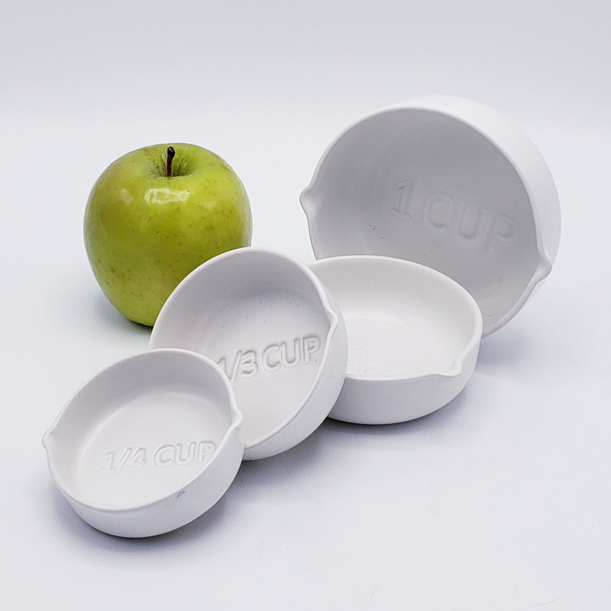Set of 4 Ceramic Nested Measuring Cups – Olde Tyme Marketplace