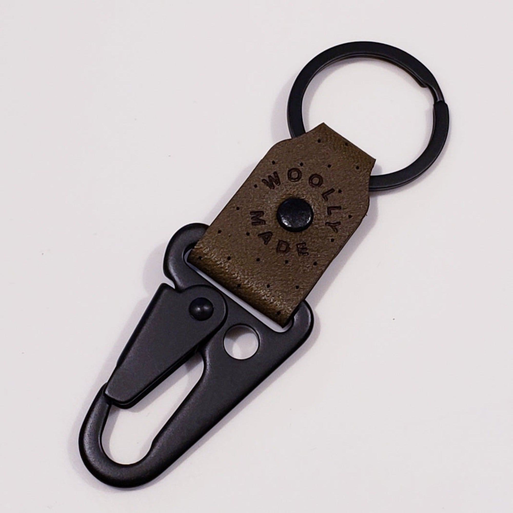 Keyring with Clip Key Holder