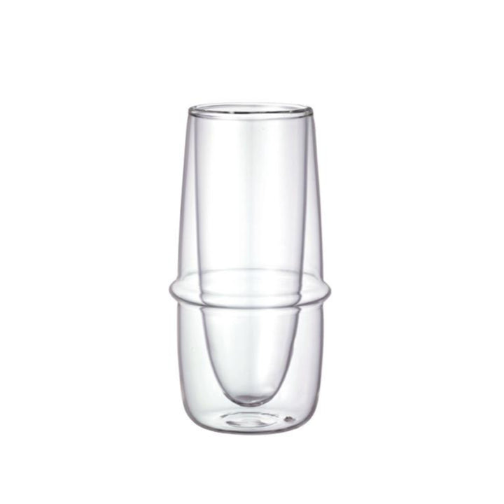 Double Wall Glass Cup - Champagne