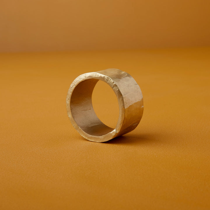 Hammered Bronze Napkin Ring