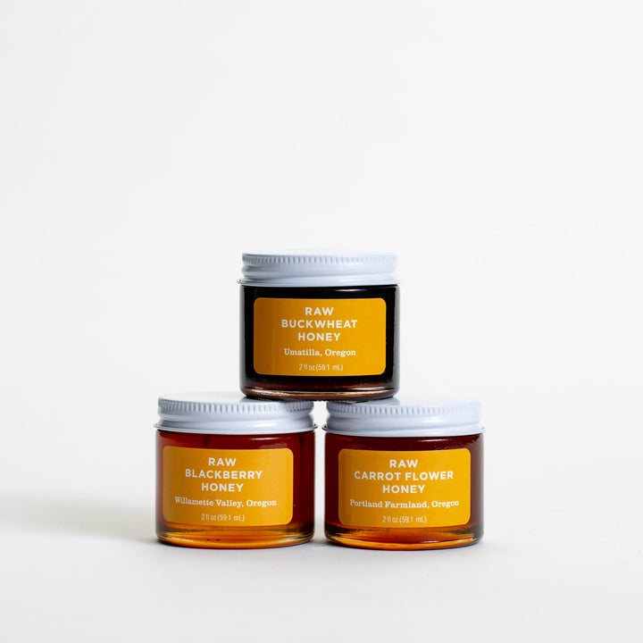 Raw Honey Sampler Set
