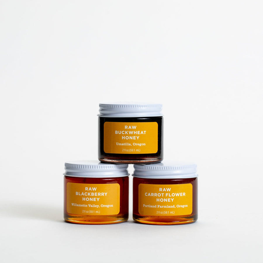Raw Honey Sampler Set