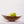 Mango Wood & Enamel Serving Bowl