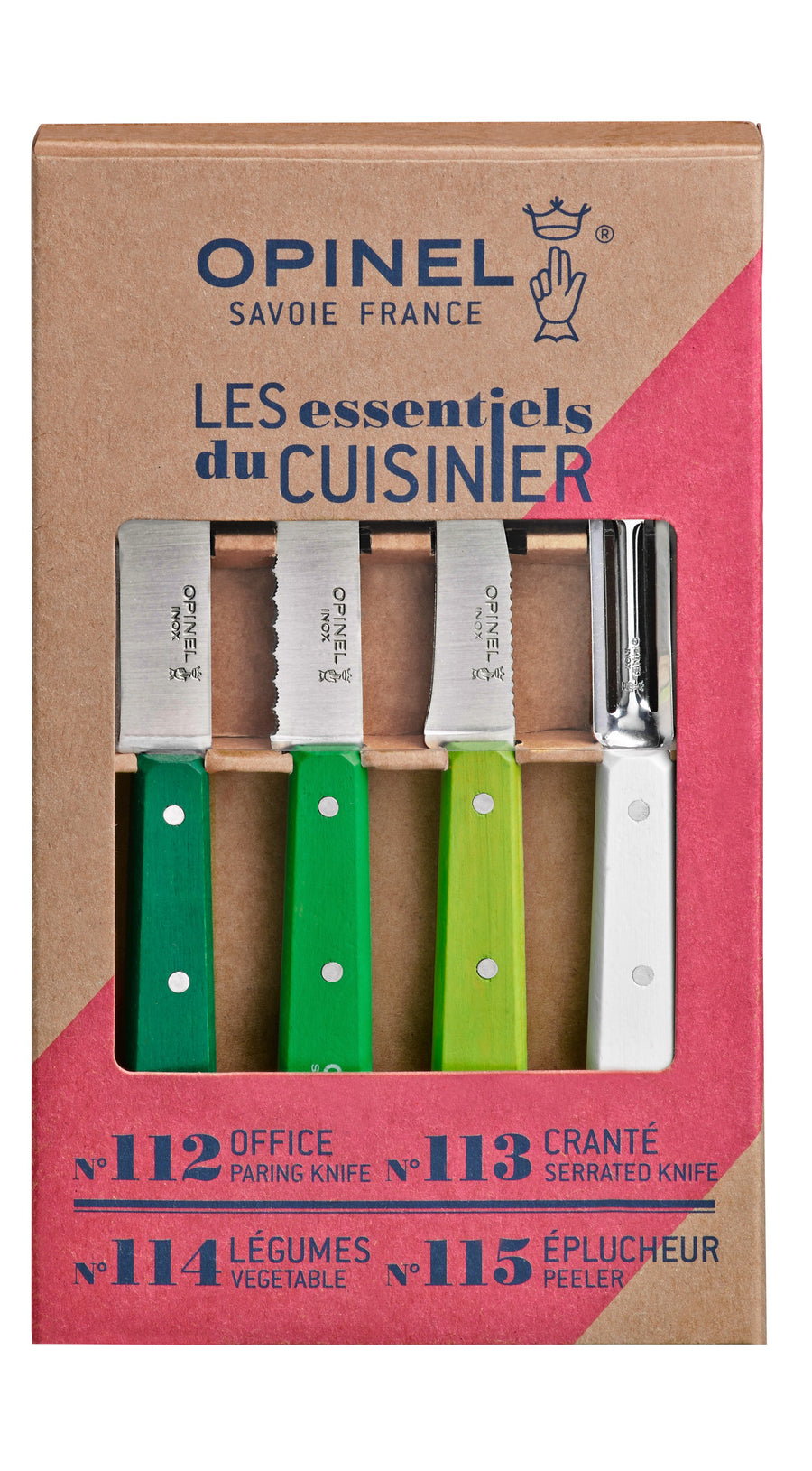 Essentials Kitchen Knives - set of 4