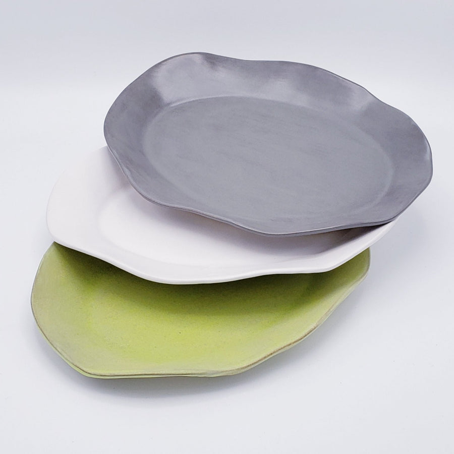 Organic Oval Serving Platter - Medium