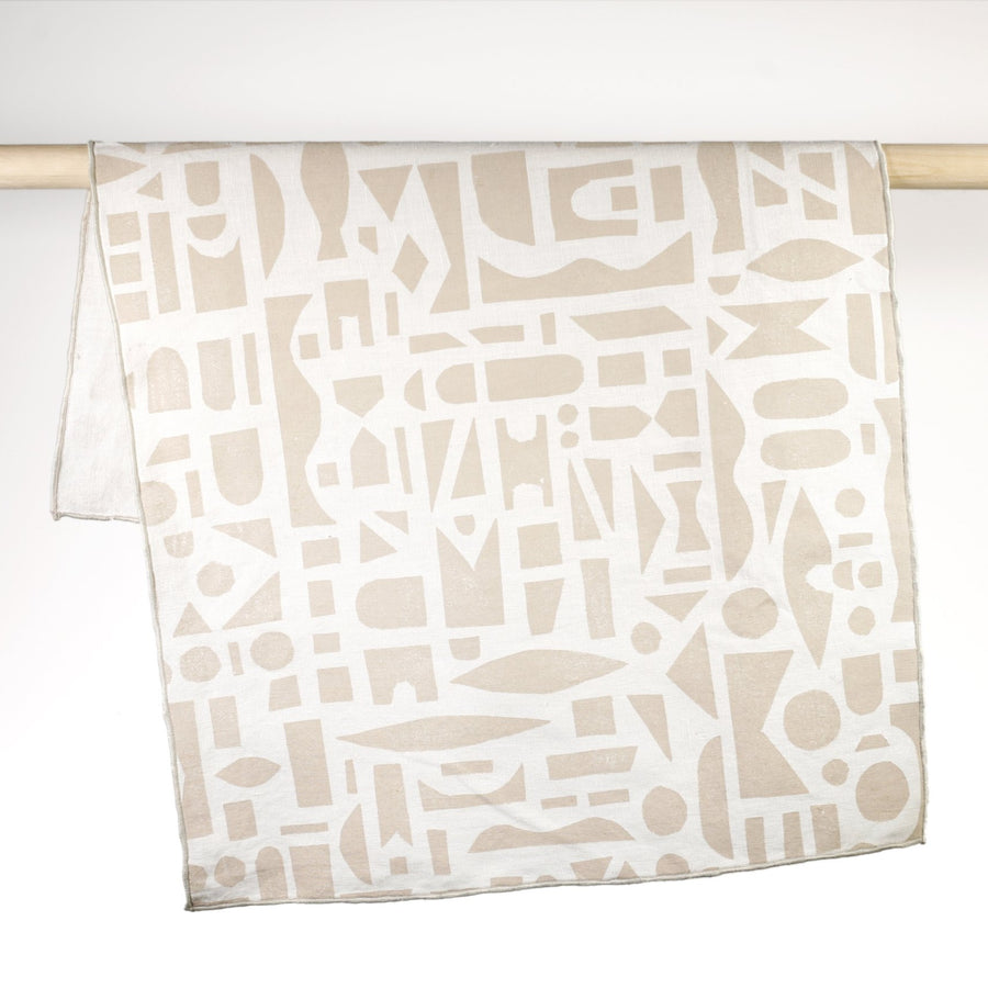 Block Printed Tea Towel